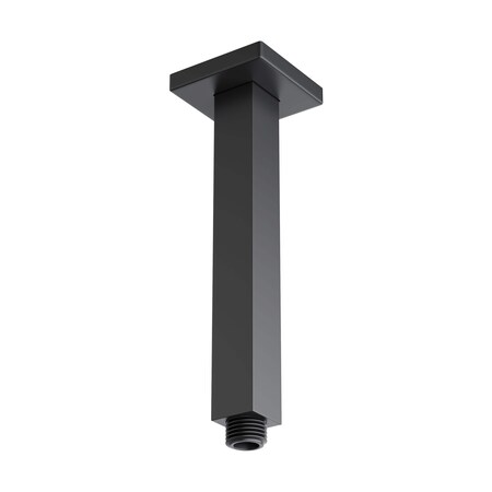 Kibi Cube 8 Ceiling Mounted Shower Arm - Matte Black SA0802MB